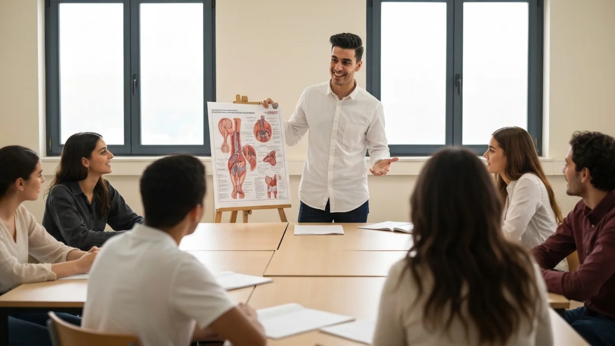 Graphique d'apprentissage montrant une courbe de progression ascendante, avec des points clés de révision et de consolidation, illustrant l'efficacité des stratégies de mémorisation à long terme.
