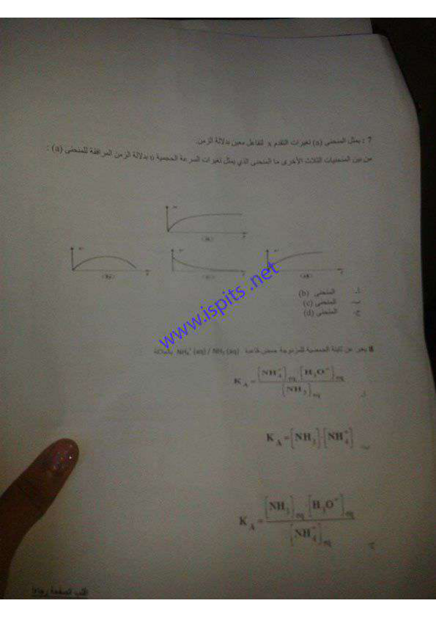 Diagram for Q7 — 2014 chemistry